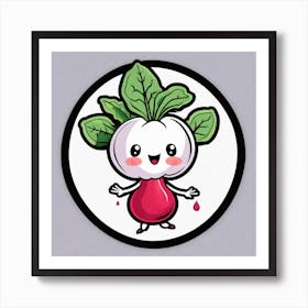 Radish 6 Art Print