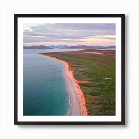 West Beach, Scotland Art Print