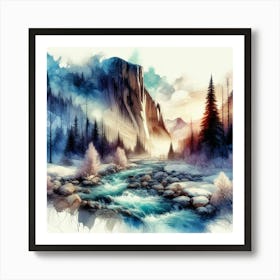 Yosemite Valley Art Print