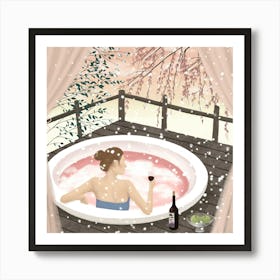 Bath Art Print Art Print