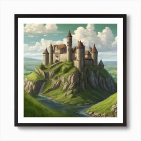 Castle On A Hill Poster