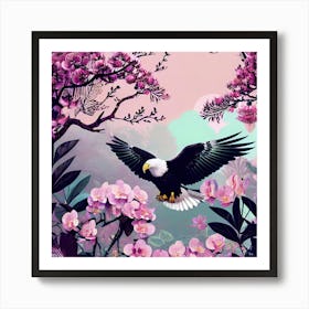 Eagle I Canvas Print Art Print