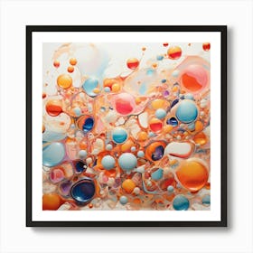 Bubbles 9 Art Print