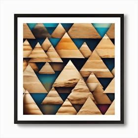 Pyramids Art Print