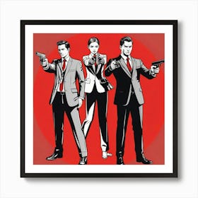 Pulp Fiction Dance Art Prints (35) Art Print