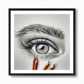 Generate A Soft And Realistic Black And White print Art Print