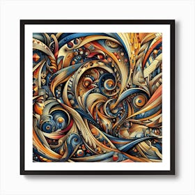 Abstract Painting Art Print