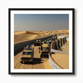 Sahara Desert Art Print