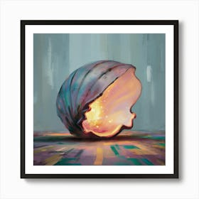 Shell Of Light Art Print