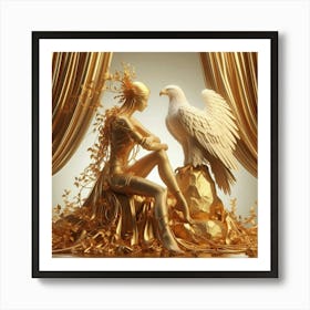 Golden Eagle Art Print