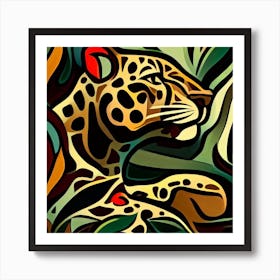 Jaguar In Jungle Affiche