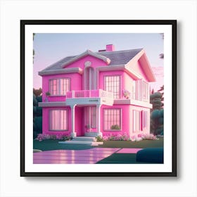 Barbie Dream House (26) Art Print