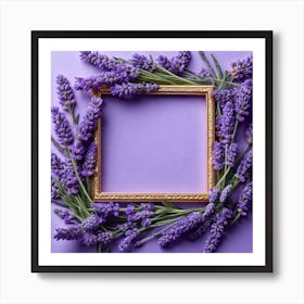 Lavender Frame 2 Poster