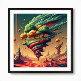 Psychedelic Art 2 Art Print