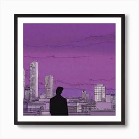 The Air Is Clean, But The Sky Is Purple 4 Art Print