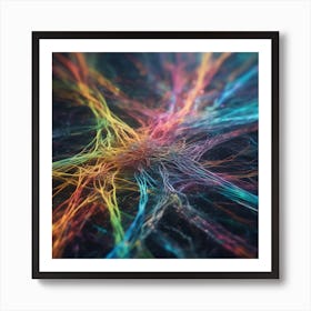 Neuron Network 2 Art Print