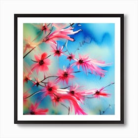 Pink Blossoms Poster