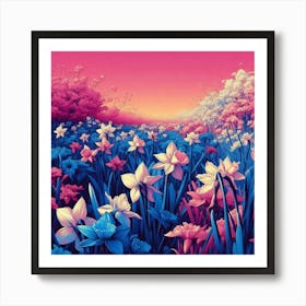 Daffodils Art Print