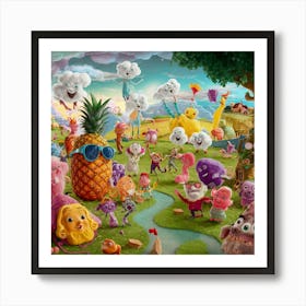 'The Little People' Art Print