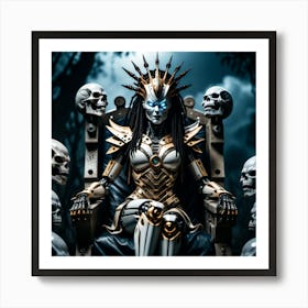 Queen of Evil Art Print