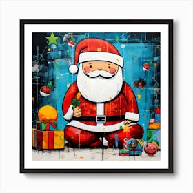 Santa Claus 17 Art Print