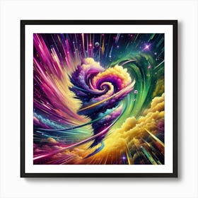 Heart Of Space Art Print