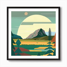 Morning Nature Art Print