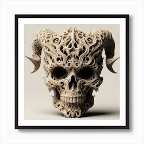 Skull💕 Art Print