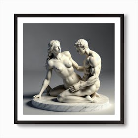 Venus And Juliet 1 Art Print