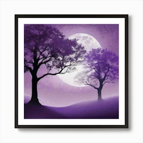 Full Moon Art Print