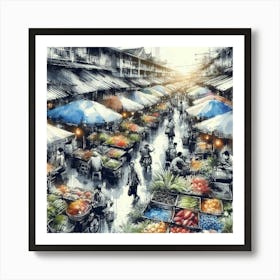 Chinese Art 589 Art Print