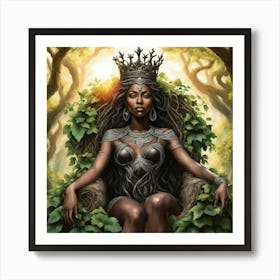 Queen Of The Forest 10 Art Print