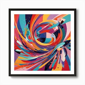 Abstract Painting 4 Art Print