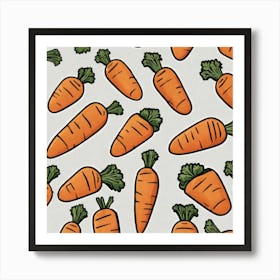 Carrots 40 Art Print