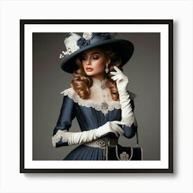 Victorian Woman 2 Art Print