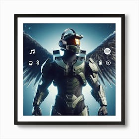 Halo 6 4 Art Print