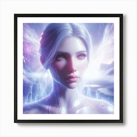 Angel Of Light 2 Art Print