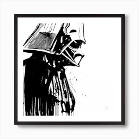 Darth Vader Square Art Print
