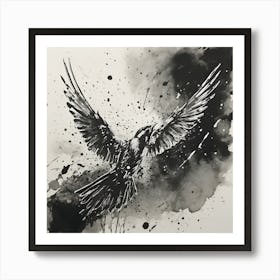 Aiming High Bird Art Print