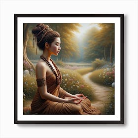 Buddha 11 Art Print