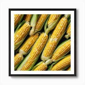 Sweetcorn As A Logo (74) Art Print