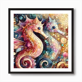 Seahorse 7 Art Print