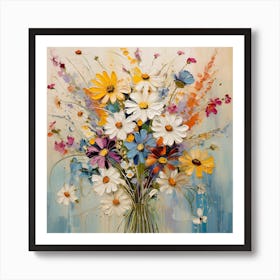 Flowers In A Vase 2 Art Print