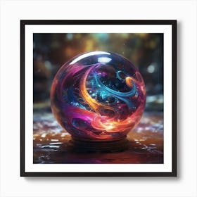 Magical orb 1 Art Print