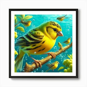 Nice Canary Art Print