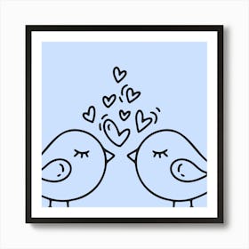 Love Birds  Art Print