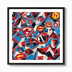 Superman Art Print