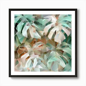 Tropical Leaves 107 Art Print