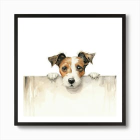 Russell Terrier Art Print