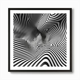 Zig Zag 2 Art Print